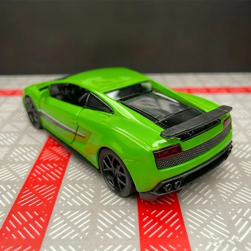 136 Lamborghini Gallardo, классическая модель спортивного автомобиля из сплава, литая под давлением металлическая гусеница, гоночный автомобиль, модель автомобиля, имитация детской игрушки в подарок (art.: 3920d29272427) - 3920d29272427