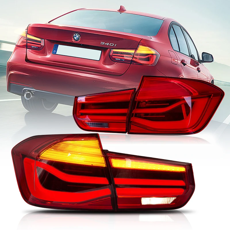 

Rear Lamp for BMW F30 F35 2013-2018 FULL LED Taillights Assembly Smoke Dynamic Sequential Turn Signals DRL Brake Reverse Lights