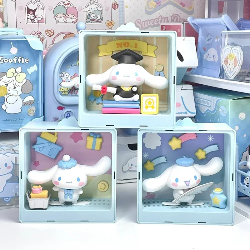Sanrio глухая коробка Cinnamoroll серии желаний милая большая ужасная собака аниме