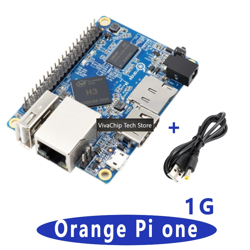 Мини-компьютер VivaChip TechOrange Pi One 1GB H3 Quad-Core с поддержкой Android, Ubuntu, Debian (art.: 3920da39732cb) - 3920da39732cb