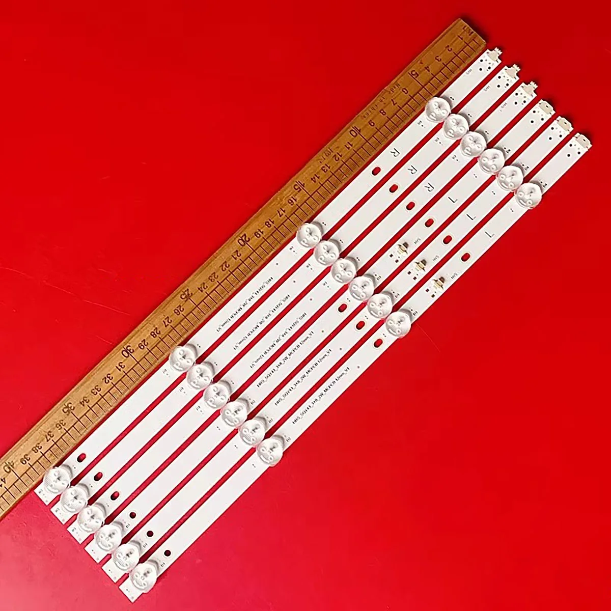 Светодиодная лента 8 светодиодов для RCA RT4306 RTU4300 RTU4300-E AE0110575 43LE51012D SH-39B/4365 HV430QUB-N1B