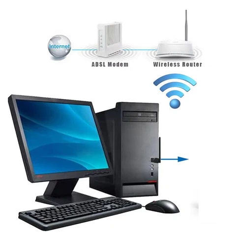 Беспроводной Wi-Fi адаптер 150 Мбит/с RTL8188