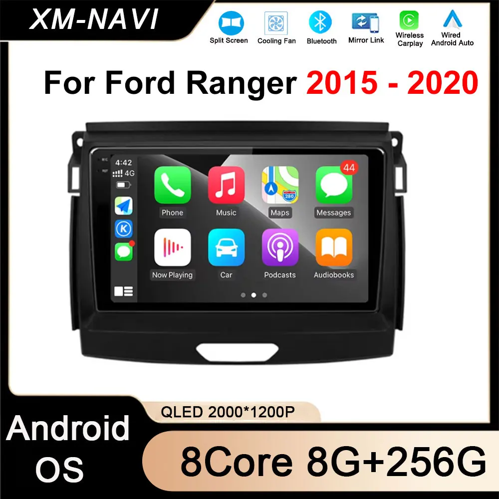 Автомагнитола для Ford Ranger мультимедийный стерео-проигрыватель на Android с 9