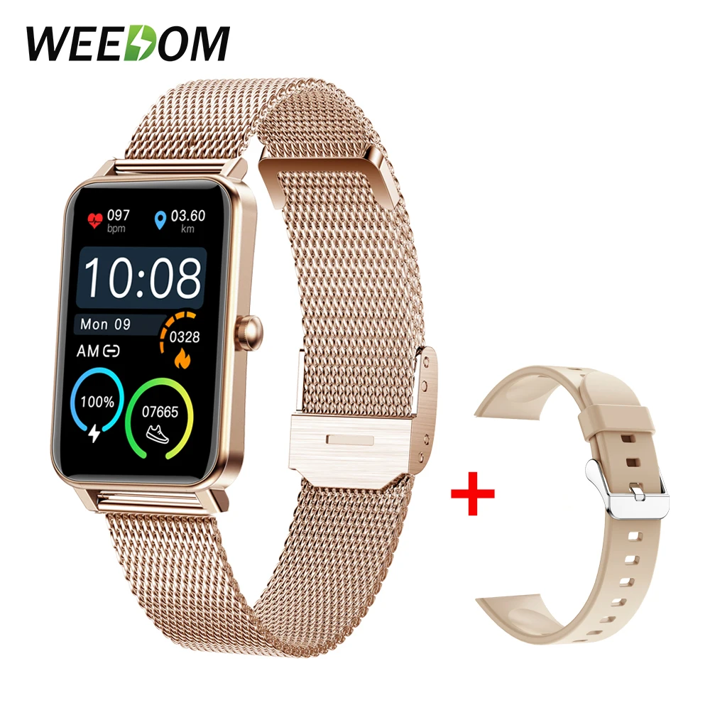 

WEEDOM 2022 New Fashion Smart Watch Women Men Waterproof Heart Rate Monitoring Fitness Outdoor Sport Smartwatch For Android IOS