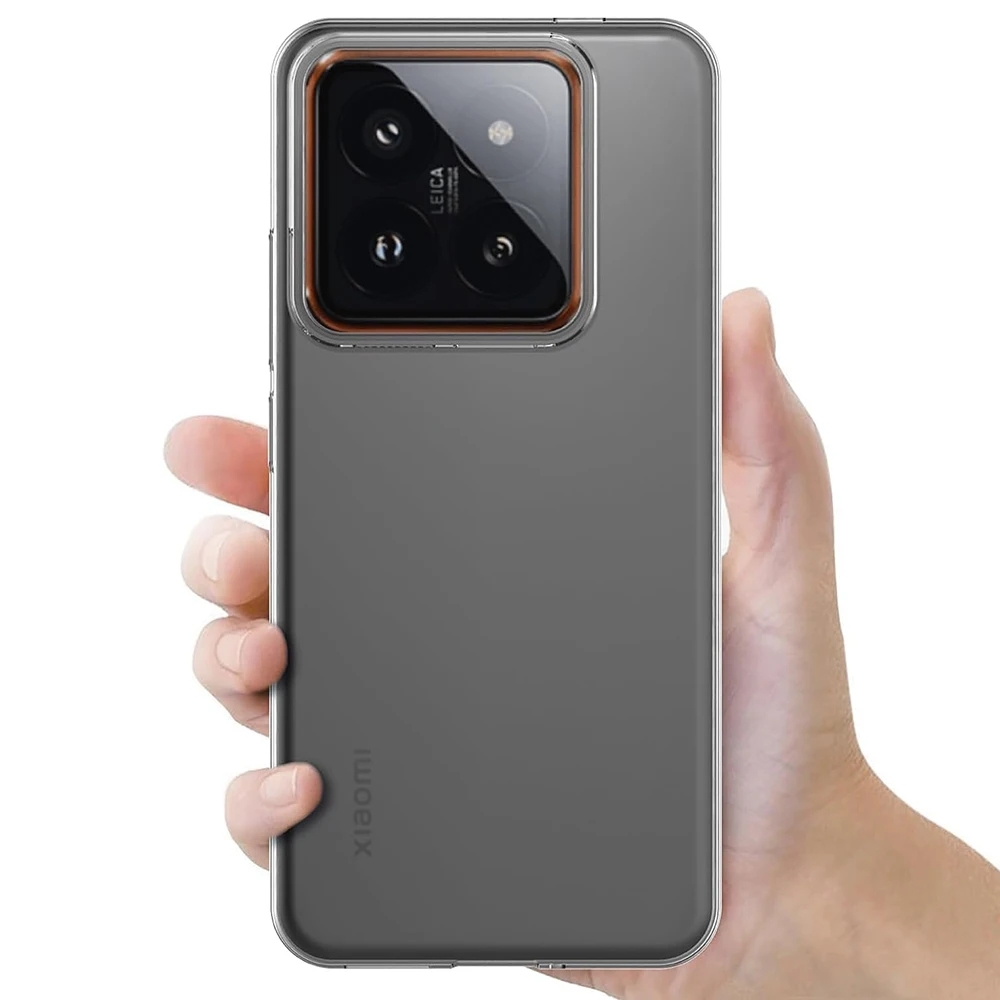 Фото Ультратонкий силиконовый мягкий чехол для Xiaomi 15 15T 14 14T 13 13T Pro, прозрачная защитная задняя крышка для Xiaomi15, противоударный чехол №3