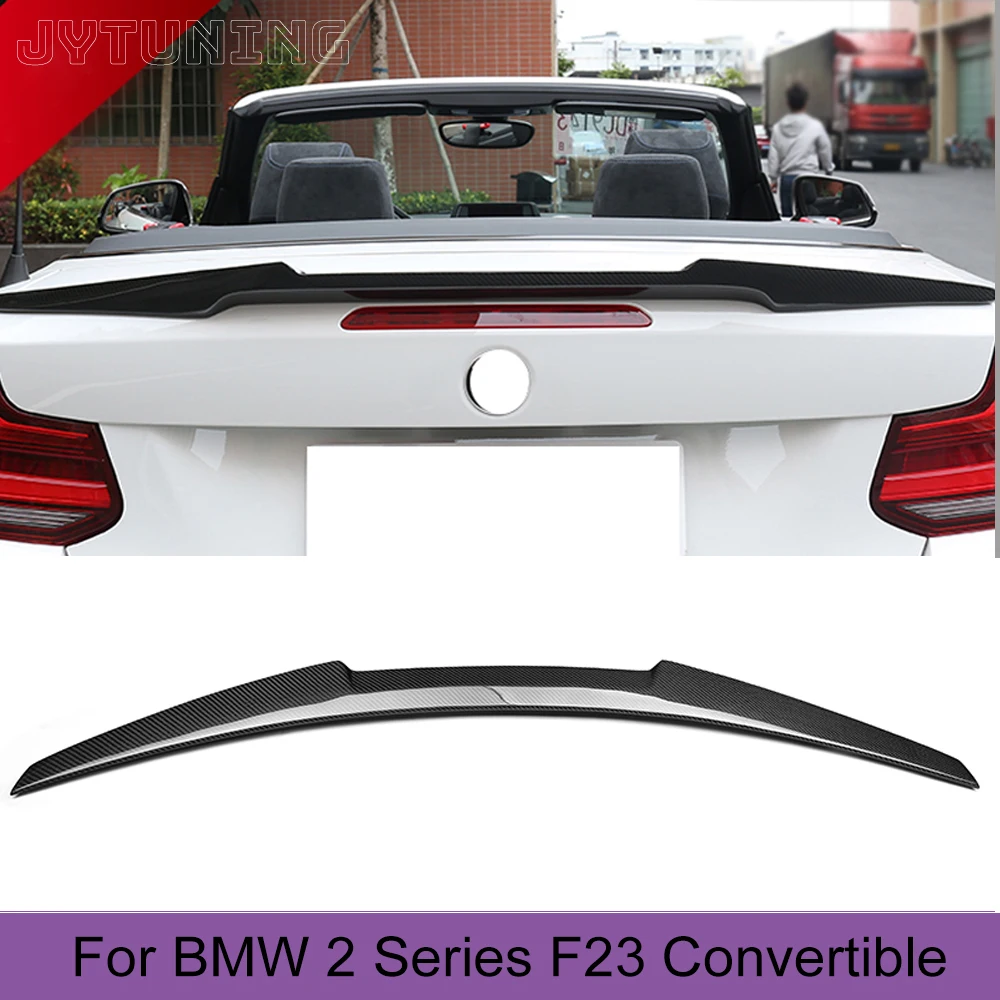 

Car Rear Trunk Spoiler Boot Lip Wing for BMW 2 Series F23 Standard M Sport F87 M2 Convertible 2014 - 2021 Carbon Fiber Spoiler