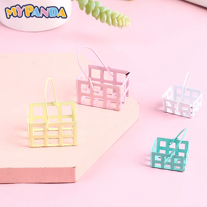 

Миниатюрная корзина для украшения кукольного домика, Миниатюрные аксессуары