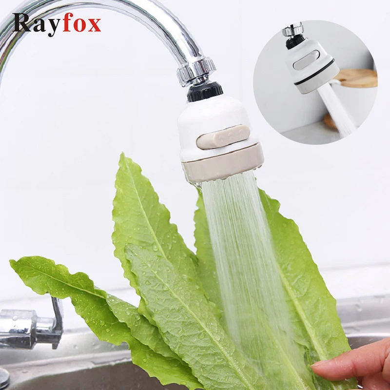 

Kitchen Vegetables Accessories 3 Modes 360 Rotatable Bubbler Water Saving High Pressure Filter Faucet Extender Bathroom Kitchen