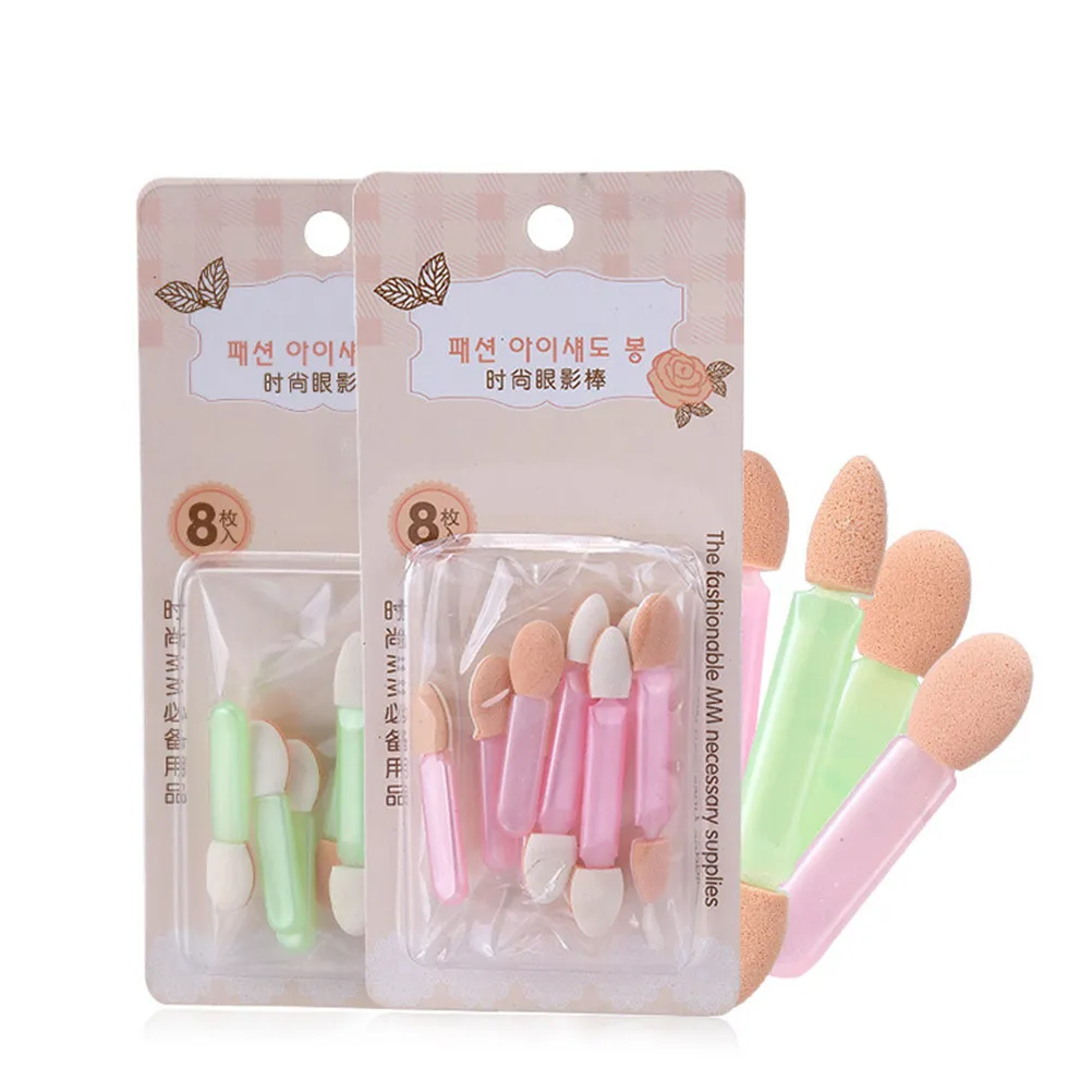 Набор из 8 двусторонних спонжей-аппликаторов для теней, для точного нанесения цвета, мягкие, легкие, нетоксичные (art.: 3920db237f53f) - 3920db237f53f