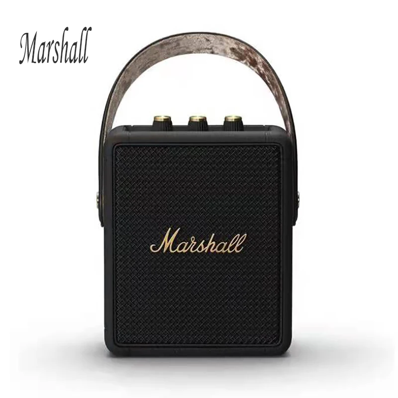 

Marshall Stockwell II Bluetooth Wireless 5.0 Subwoofer Portable Outdoor Travel Family Party IPx4 Waterproof Surround Speaker