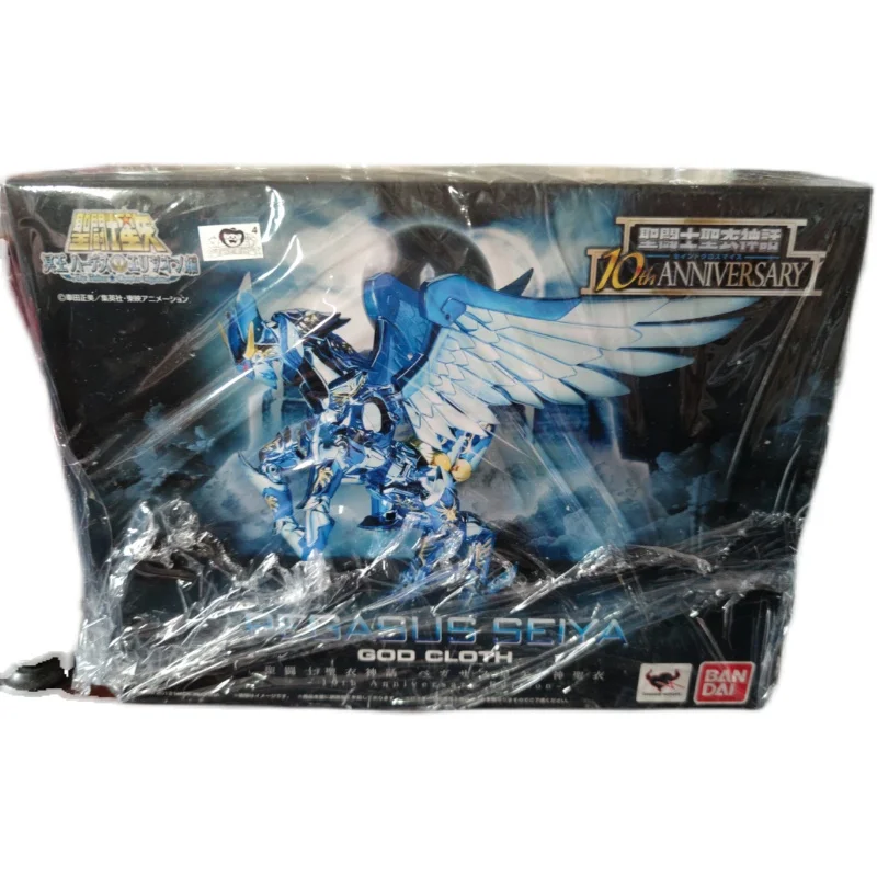 

Bandai Аниме периферийный Бог Святой Сейя Пегас 10-я Юбилейная модель орнамент коллекционная игрушка подарок
