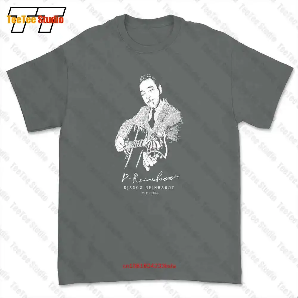 Django Reinhardt Jazz Musicians Logo T-shirt Tee BXR7