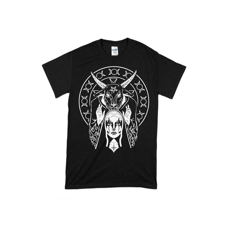 Футболка унисекс с принтом ужасов 100% хлопок круглым вырезом