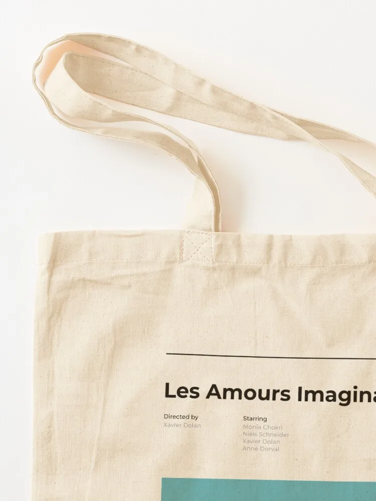 Фото Les Amours Imaginaires - Heartbeats - Минималистичный постер фильма - Xavier Dolan Tote Bag, холщовая сумка-тоут, сумка-тоут University №3