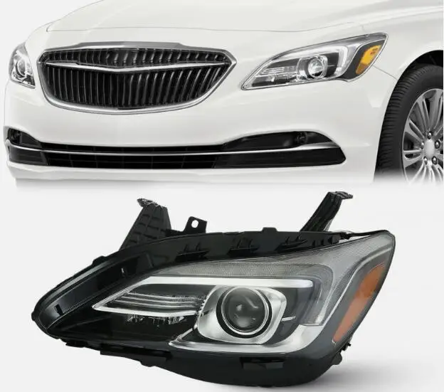 

AP02 для 2017-2019 Buick LaCrosse HID передняя фара светодиодный DRL с AFS левый/правый 26213776, 26221316, 26698161