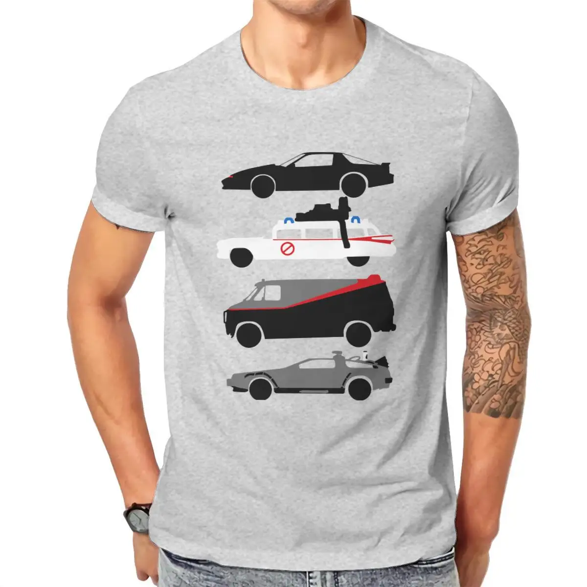 

Wholesale The Car's The Star Essentials Short Sleeve Vintage JapaneseStyle Tees 105034