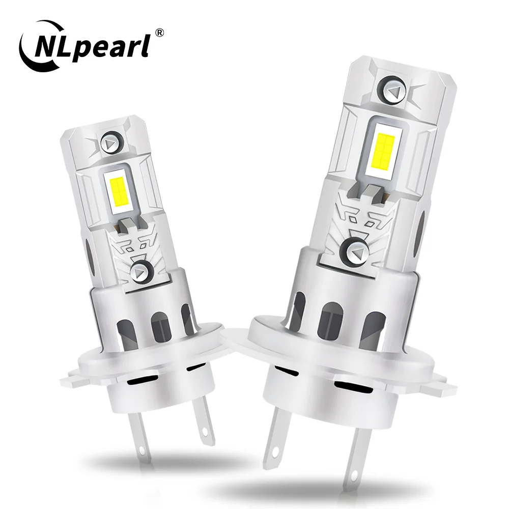 2 шт. Автомобильные светодиодные лампы H7 12 В 9005 лм 9006 К