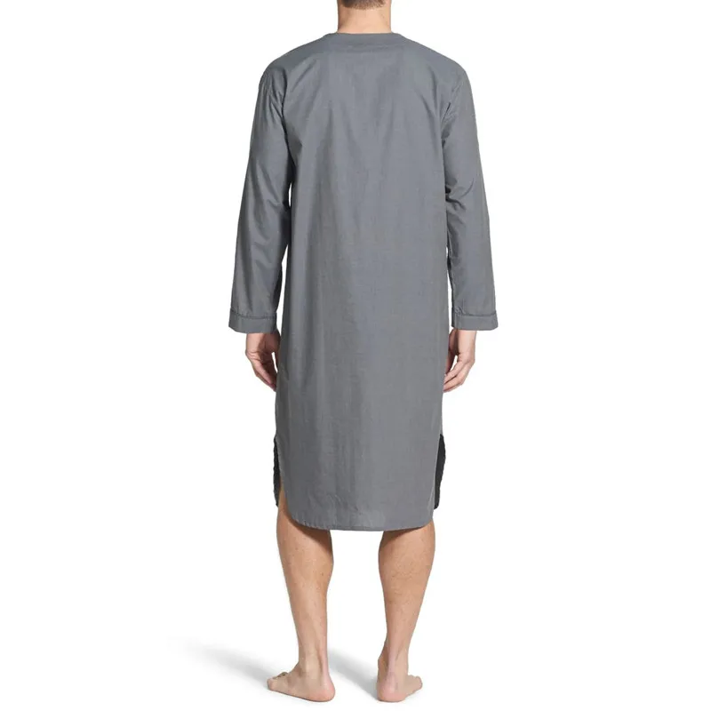 Man Muslim Long Pajamas Home Robe