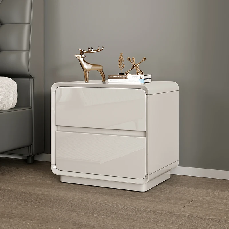 Маленький столик мини-тумбочка для спальни прикроватная тумбочка с выдвижными