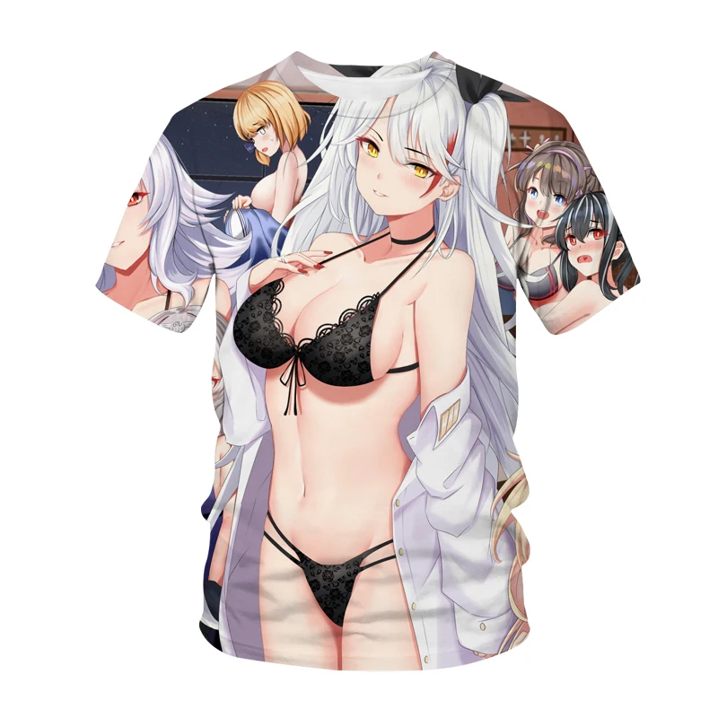 

Футболка женская/мужская оверсайз с 3D-принтом, в стиле Харадзюку