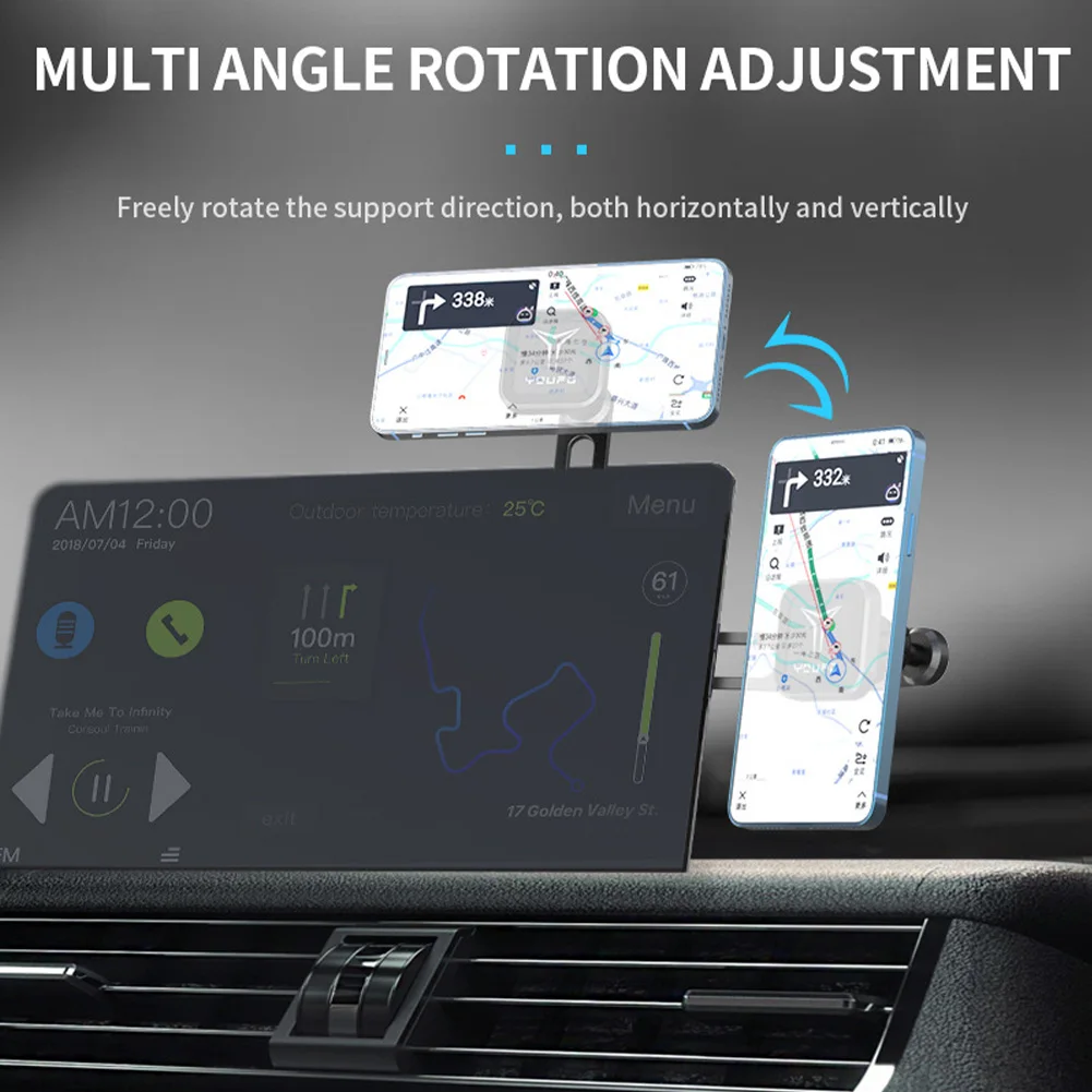 

Magnetic Car Holder For Phone Air Vent Clip Mount Mobile Cell Stand Smartphone GPS Support For iPhone 13 12 11 Samsung Xiaomi