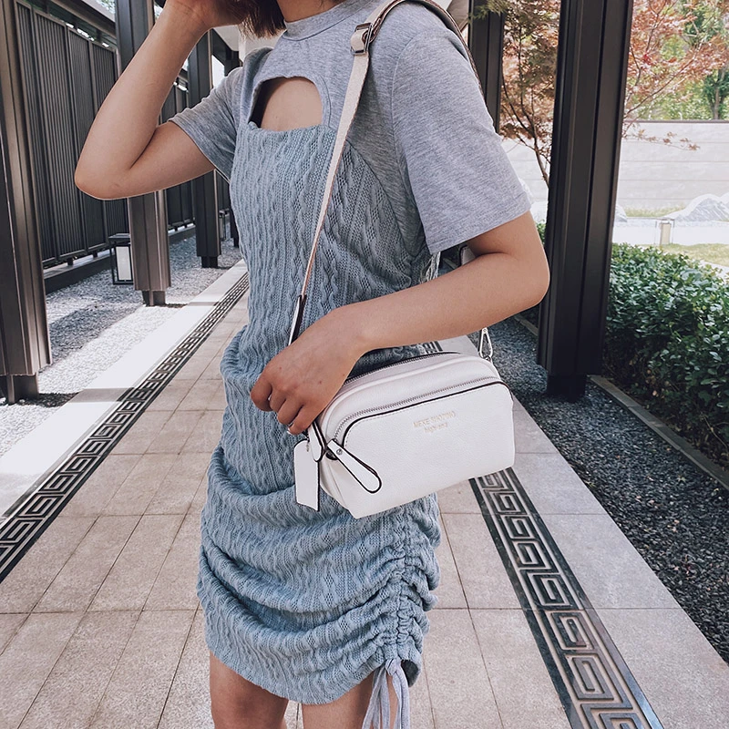 

Unique Design 2022 Plain Solid Color Bag Single Shoulder Handbags New Arrival Crossbody Messenger Bags handbags crossbody