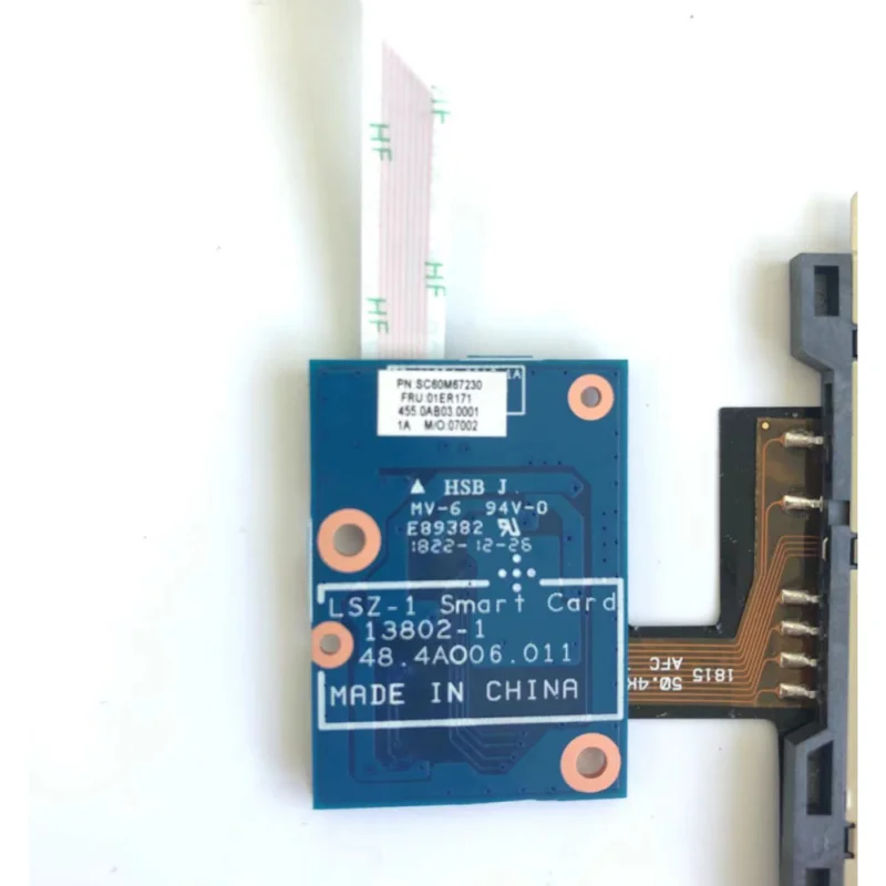 Устройство чтения смарт-карт с кабелем для Lenovo ThinkPad T570 P51S T580 01ER171 (art.: 3920cd0437ea0) - 3920cd0437ea0