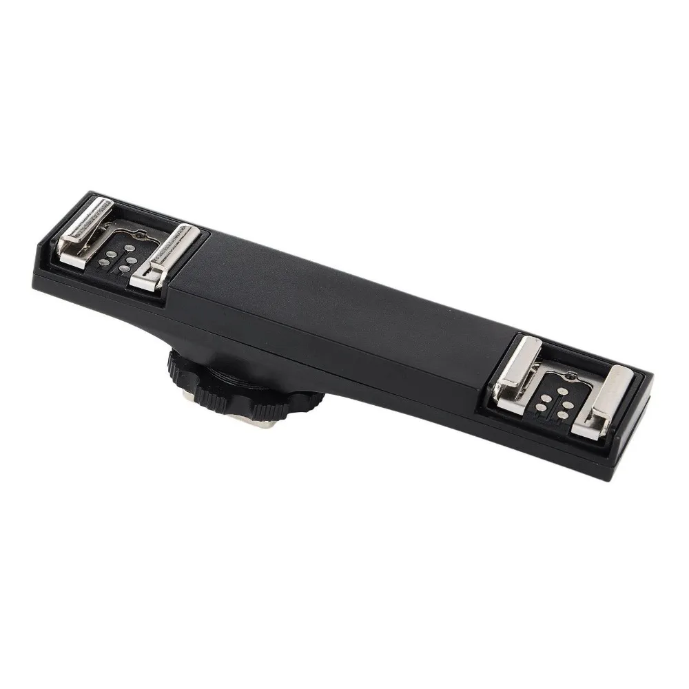 2 вспышки Горячий башмак TTL для съемной камеры Speedlite шнур синхронизации кронштейн