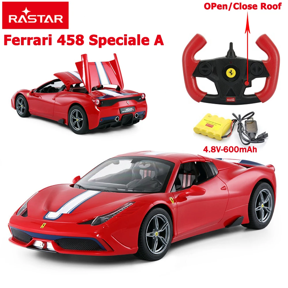 Модель автомобиля RASTAR 1/14 Ferrari 458 Special A RC 4 8 в 600 мАч