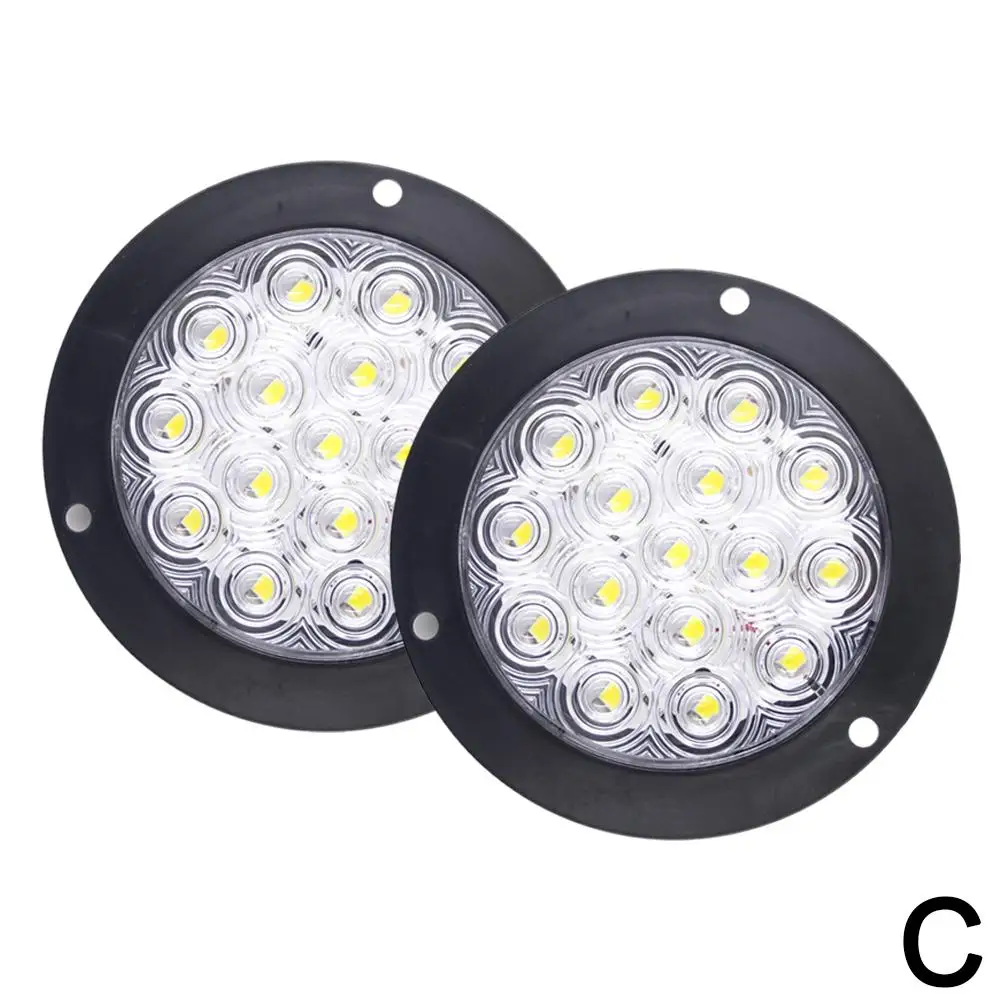 24 В для автомобиля грузовика прицепа круглые задние фонари поворотный