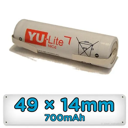 

NiCd Replacement Shaver Battery for Philips Philishave Braun 49mm x 14mm