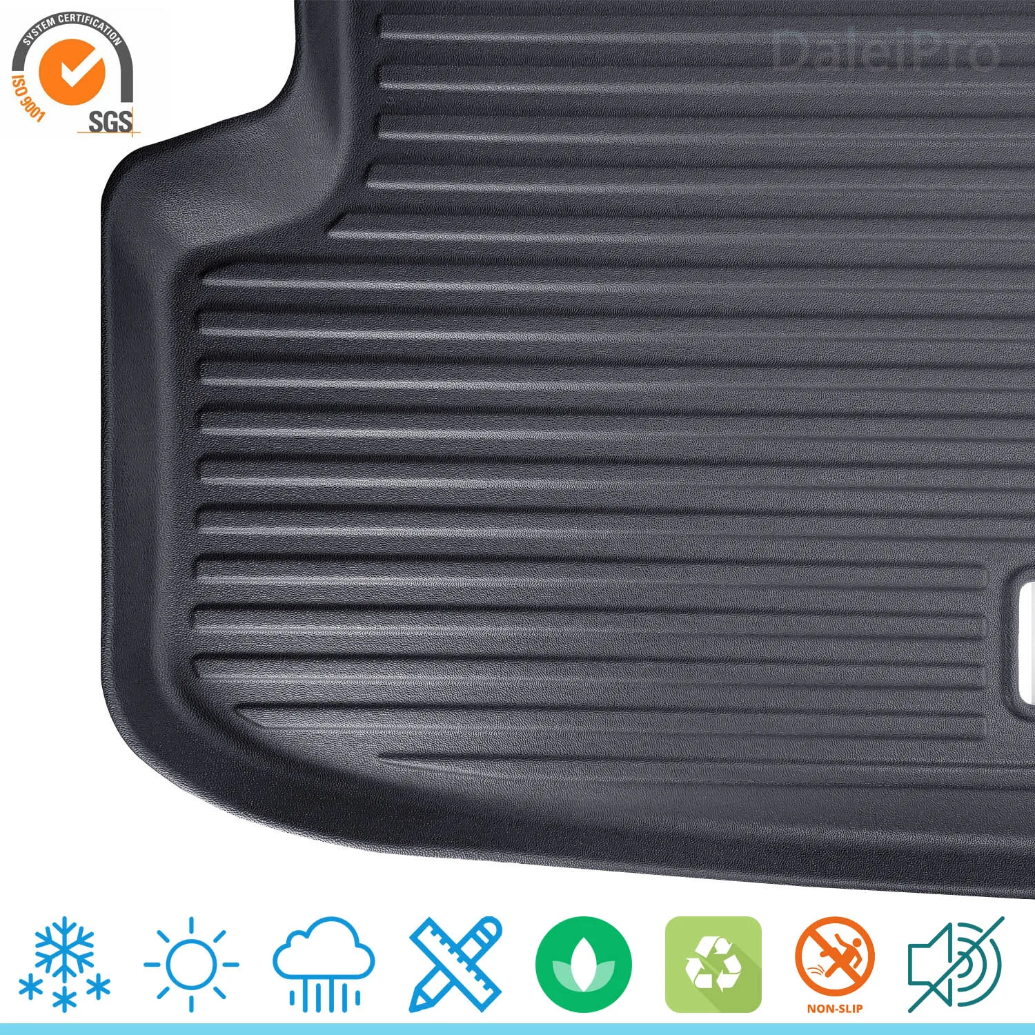 Для BYD Sealion 7 EV 2024 2025 автомобильные задние коврики в багажник всепогодные для