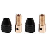 2x mini 0 3 3 5mm small for mini electronic drill chuck bit tool set universal new