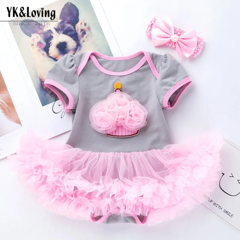 

Dress for Girl Baby Christening Gown First 1st Birthday Party Girl Baby Clothing Toddler Summer Clothes Infant Vestido Infantil