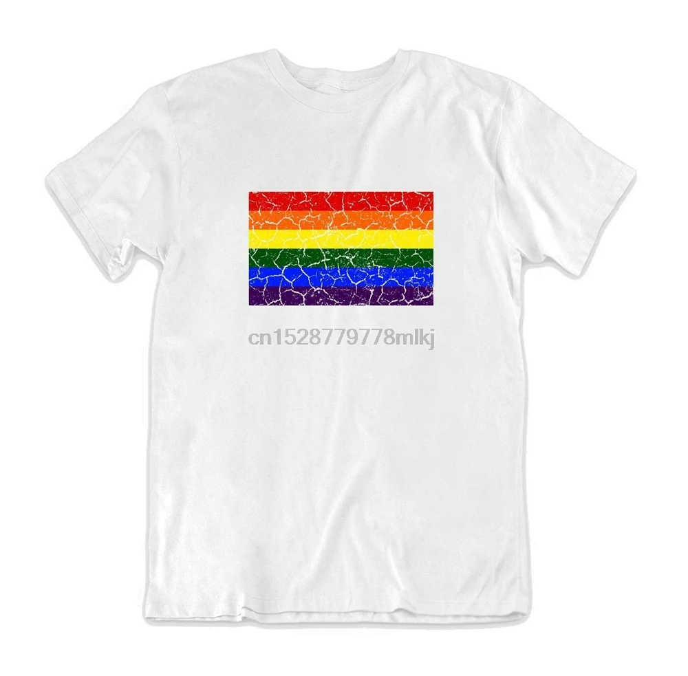 Футболка с радужным флагом для геев день гордости лесбийские ЛГБТ-символы