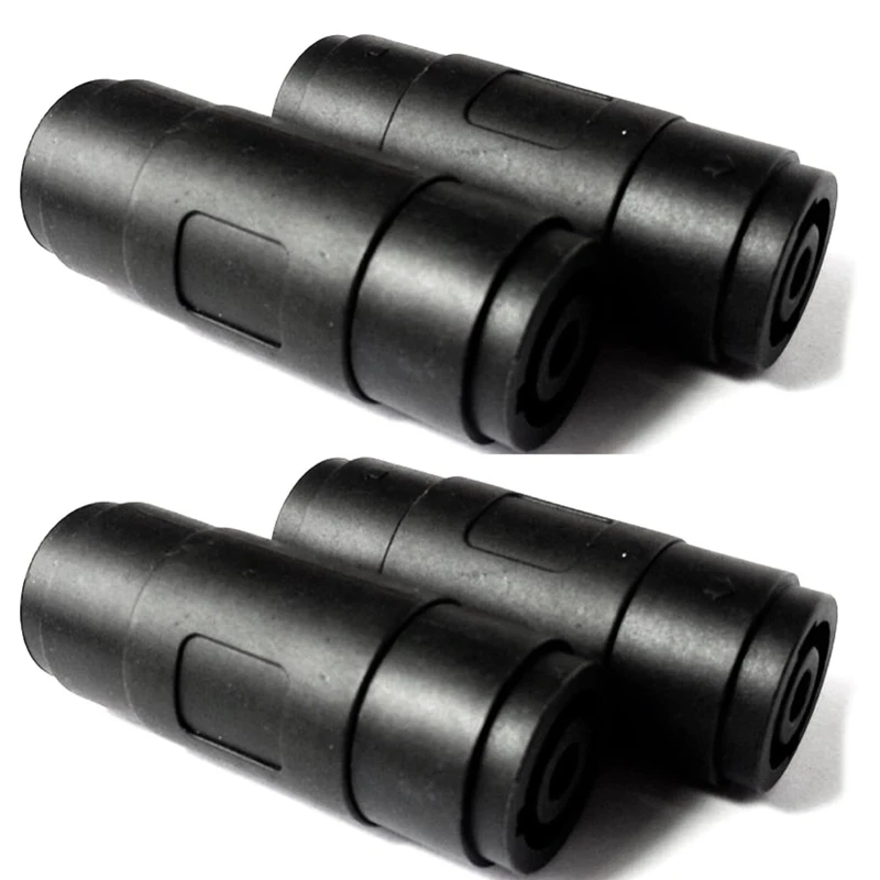 Акция! 4-контактный разъем для динамика/Amp гнездо-гнездо прямой соединитель