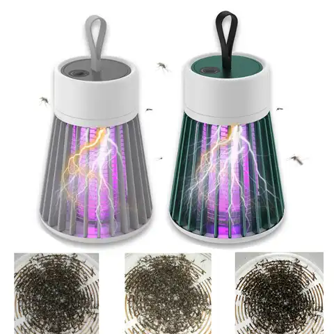 Электрическая лампа-ловушка для комаров, портативная ловушка для насекомых, ловушка для насекомых, домашнее средство для борьбы с вредител...