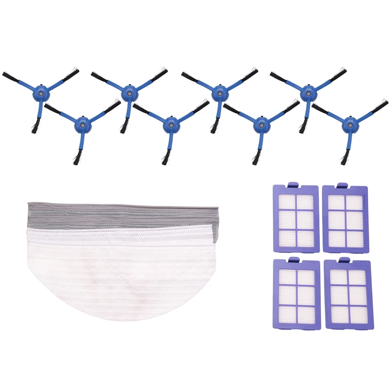 

Сменные насадки для швабры, боковая щетка, Hepa-фильтр для Anker Eufy Robovac X8, Hybrid аксессуары для робота-пылесоса