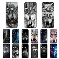 maiyaca animal angry wolf phone case for huawei y 6 9 7 5 8s prime 2019 2018 enjoy 7 plus
