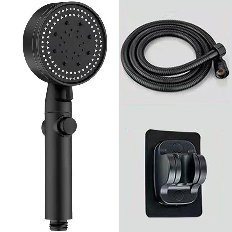 

Spray Shower Head 5 Mode No-Drill High Pressure Handheld Sprayer Head One Button Stop Water Easy to install