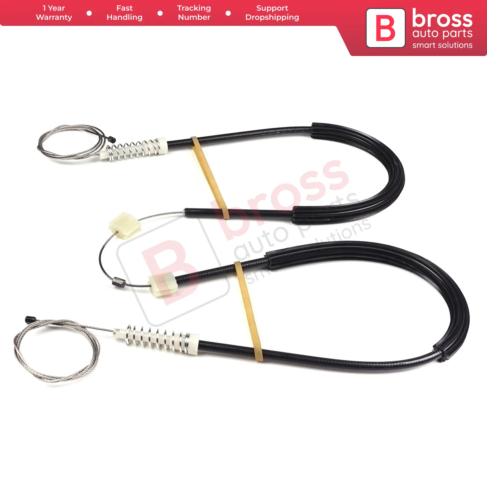 

BWR5094 Electrical Power Window Regulator Repair Kit Rear Right Door for Renault Fluence 2009-On; renault Samsung SM3 2009-On