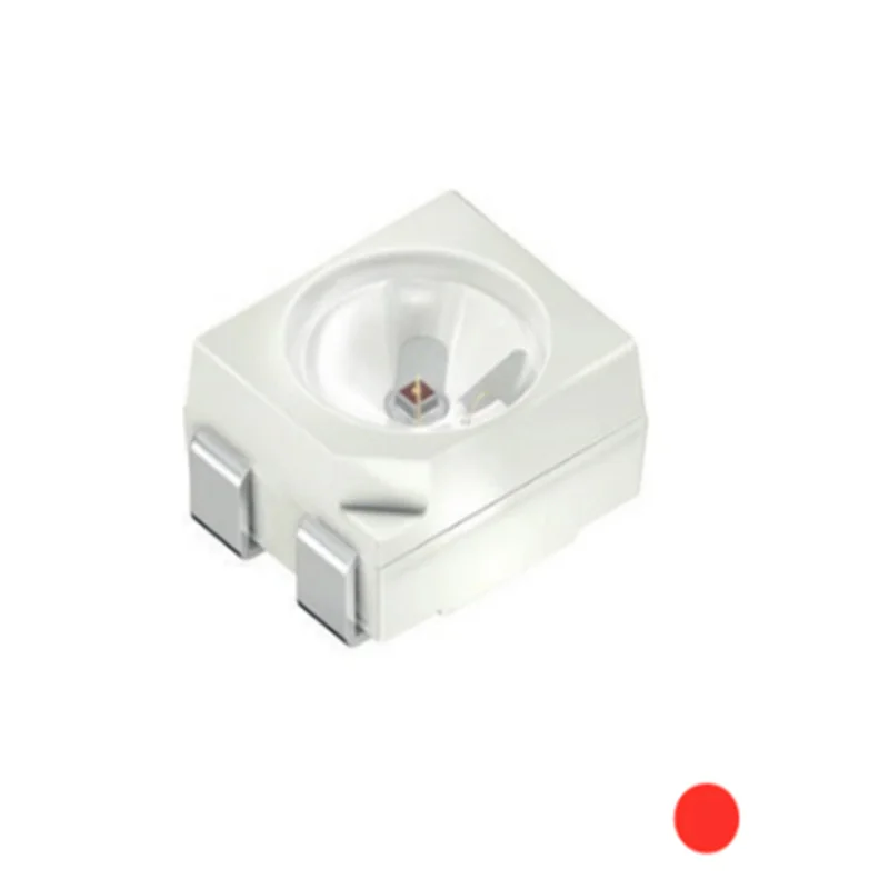 50 шт. LR E6SF LRE6SF 3528 RED PLCC-4 625-634 нм мА 2 15 В 1350 мкд E6SF-V2AB-1-Z общий катод 3+1-