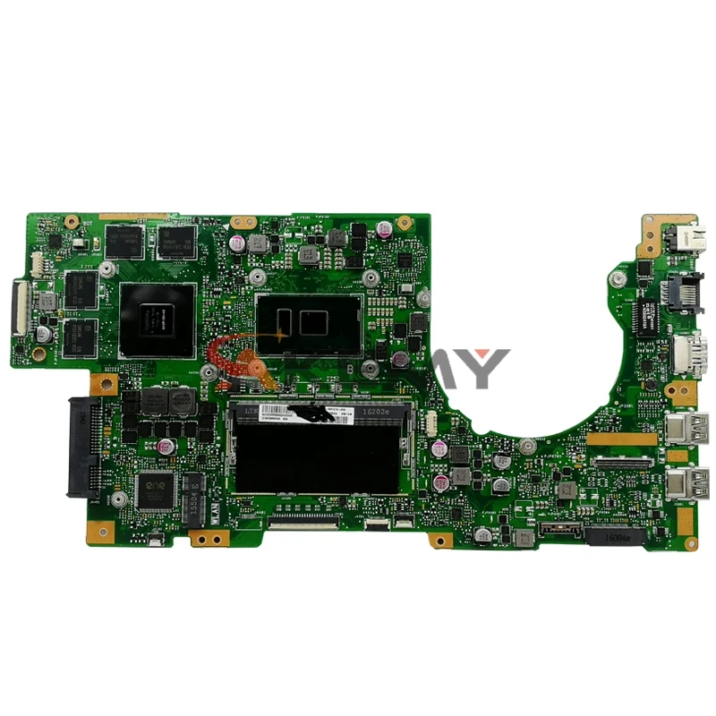 Материнская плата K501UW для ноутбука ASUS K501UXM K501UQ оригинальная материнская 4G-RAM