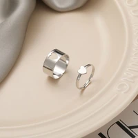 european and american style butterfly opening ring fashion trend simple and generous girls love