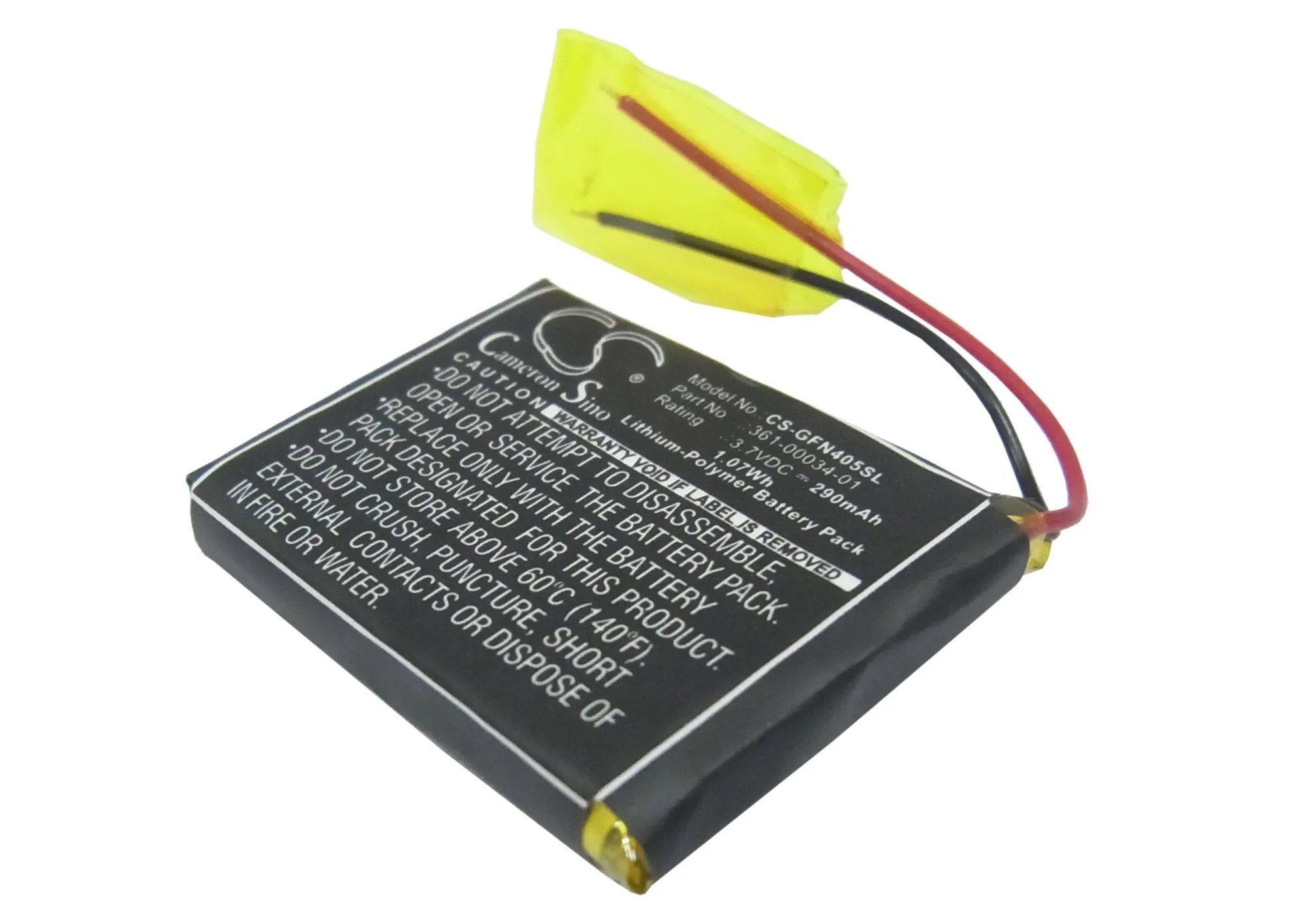 CS 290 мАч/1.07Wh батарея для Garmin Foretrex 401 405 405cx 361-00034-01 | Электроника