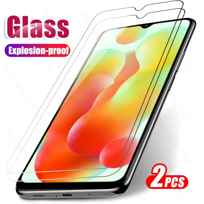 

2PCS Redmi12C 4G Glass Tempered Glass For Redmi 12C 12 C 4G 22120RN86G 6.71" 9H Premium Screen Protector Explosion-Proof HD Film