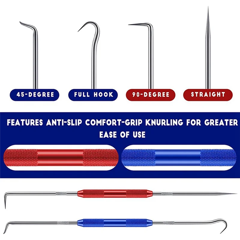 Двусторонний наконечник 2 металлических крючка для наконечников и 45 градусов 90