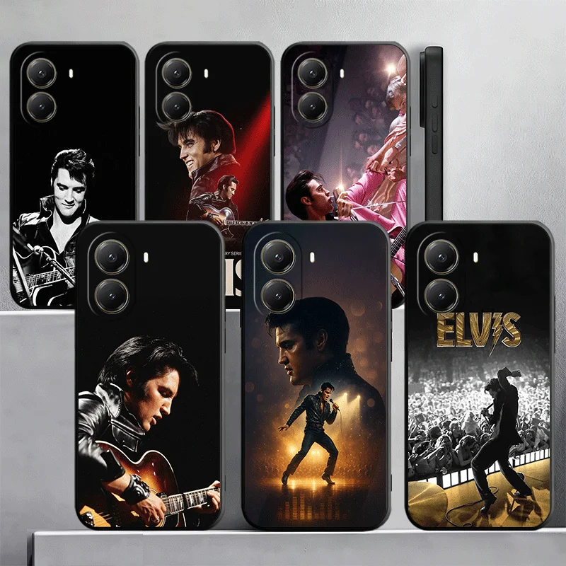 Фото Мягкий чехол для телефона Xiaomi Poco M7 M8 X7 X8 Pro Max X5 X3 Singer E-Elvis P-Presley X6 M6 M5S F8 F7 Redmi 15 15C 14C 13C 15T 17T №5