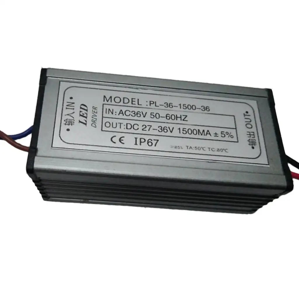 

50W AC36V 10 Strings 5 1500ma Booster Street Lamp Low Voltage Power Supply