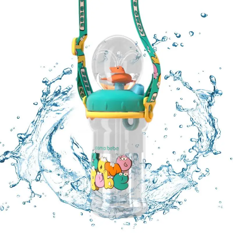 

Детская кружка-спрей с Китом, 350 мл, с двумя ручками